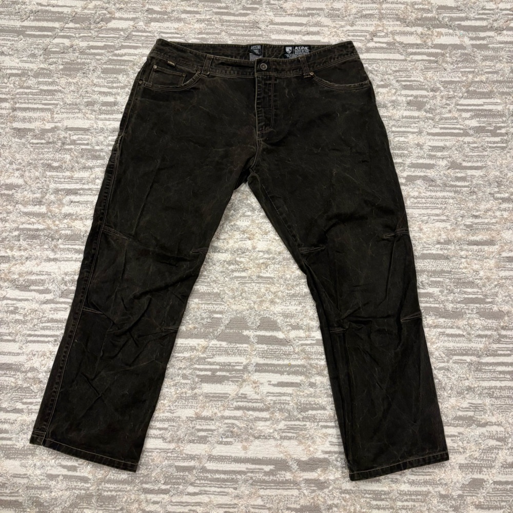 Kuhl Rydr Vintage Patina Dye Pant Men’s 40x29 Stretch Comfort Outdoor Hike Work